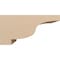 Ekena Millwork 10"W x 20"D x 10"H Wide Newport Rough Cedar Woodgrain TimberThane Corbel, Primed Tan CORUR10X20X10NEWRCPR - alternate 5